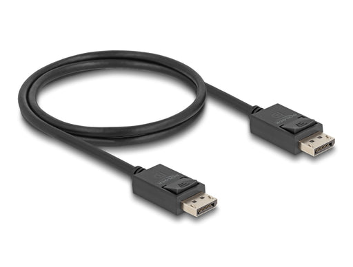 Delock 80491 Coaxial Displayport Cable 16K 60 Hz 80 Gbps 1 M