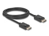 Delock 80493 Displayport Cable 16K 30 Hz / 8K 60 Hz 40 Gbps 2 M