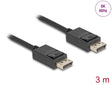 Delock 80494 Displayport Cable 16K 30 Hz / 8K 60 Hz 40 Gbps 3 M