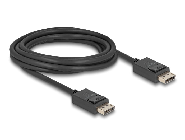 Delock 80494 Displayport Cable 16K 30 Hz / 8K 60 Hz 40 Gbps 3 M