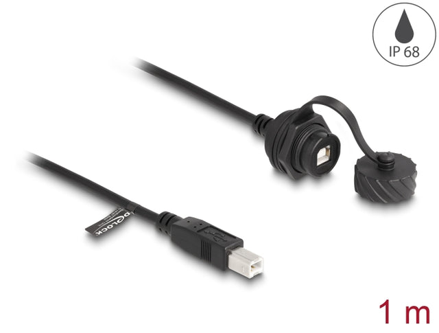 Delock 88011 Cable Usb 2.0 Type-B Male To Usb 2.0 Type-B Female