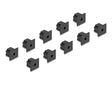 Delock 64245 Dust Cover For Rj12 Female Without Grip 10 Pieces Black