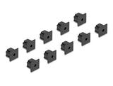 Delock 64245 Dust Cover For Rj12 Female Without Grip 10 Pieces Black