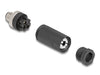 Delock 60566 M12 Connector A-Coded 3 Pin Male For Mounting