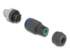 Delock 60533 M12 Connector A-Coded 4 Pin Male For Mounting