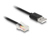 Delock 90602 Rj50 To Usb 2.0 Type-A Coiled Cable 2 M