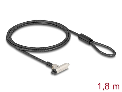 Navilock 20931 Laptop Security Cable With Key Lock