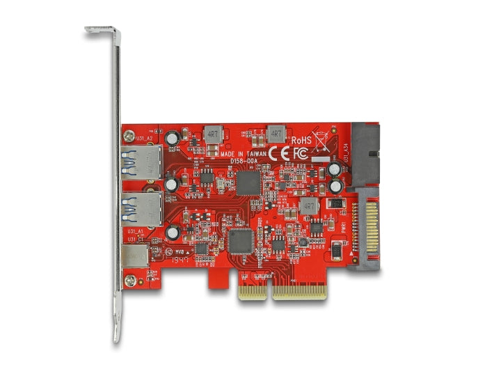 Delock 90492 Pci Express X4 Card To 1 X External Usb Type-C™ Female