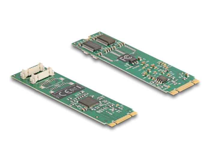 Delock 95270 M.2 Card To 2 X Serial Rs-232 Db9 With Standard