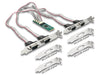 Delock 95269 M.2 Card To 4 X Serial Rs-232 Db9 With Standard