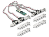 Delock 95269 M.2 Card To 4 X Serial Rs-232 Db9 With Standard