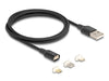 Delock 88165 Magnetic Usb Charging Cable Set For 8 Pin Lightning™