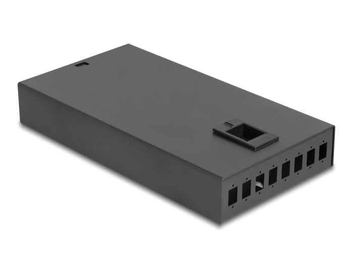 Delock 67032 Optical Fiber Desktop Terminal Box 8 Port For 8 X Sc Simplex