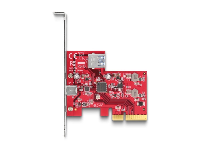 Delock 90158 Pci Express X4 Card To 1 X External Usb 10 Gbps Usb Type-C™ Female