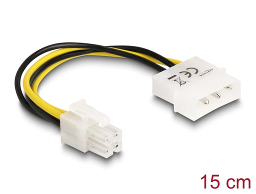 Delock 82391 Cable P4 Male To Molex 4 Pin Male