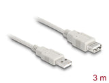 Delock 82240 Extension Cable Usb 2.0 Type-A Male To Usb 2.0 Type-A Female 3 M