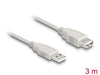 Delock 82240 Extension Cable Usb 2.0 Type-A Male To Usb 2.0 Type-A Female 3 M