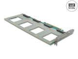 Delock 90169 Pci Express 4.0 X16 Card To 4 X Internal U.2 Nvme Sff-8639