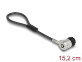 Navilock 20941 Laptop Security Cable With Key Lock 15.2 Cm For Kensington Slot