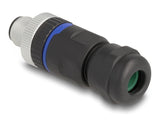 Delock 60533 M12 Connector A-Coded 4 Pin Male For Mounting