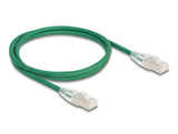 Delock 80365 Rj45 Network Cable Cat.6A Plug To Plug With Curved Latch