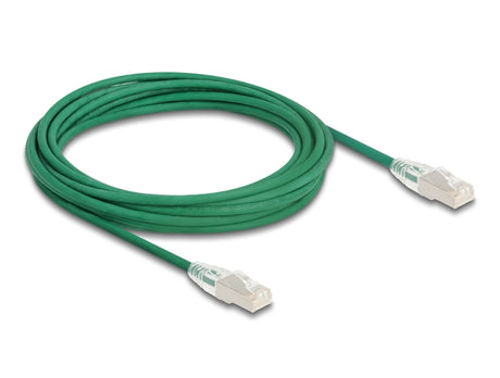 Delock 80368 Rj45 Network Cable Cat.6A Plug To Plug With Curved Latch