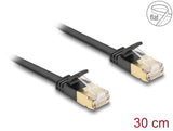 Delock 80343 Rj45 Network Cable Cat.6A Plug To Plug With Robust Latch