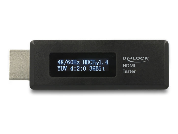 Delock 63327 Hdmi Tester For Edid Information With Oled Display