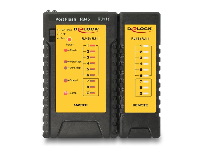 Delock 86107 Cable Tester Rj45 / Rj12 / Poe