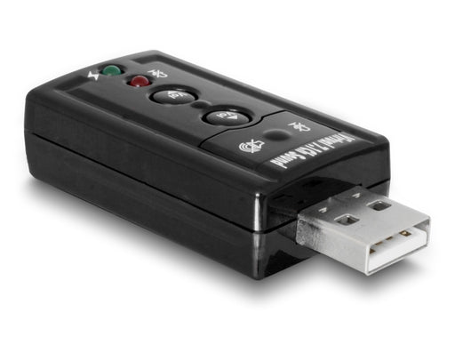 Delock 63926 External Usb 2.0 Sound Adapter Virtual 7.1 - 24 Bit