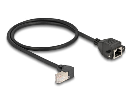 Delock 80310 Network Extension Cable S/Ftp Rj45 Plug 90° Angled