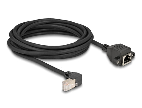 Delock 80314 Network Extension Cable S/Ftp Rj45 Plug 90° Angled