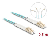 Delock 88078 Optical Fiber Cable Lc Duplex To Lc Duplex