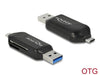 Delock 91734 Card Reader Micro Usb Otg / Usb 5 Gbps Type-A