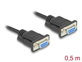 Delock 86822 Serial Cable Rs-232 D-Sub9 Female To Female