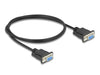 Delock 86823 Serial Cable Rs-232 D-Sub9 Female To Female