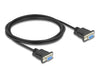 Delock 86824 Serial Cable Rs-232 D-Sub9 Female To Female