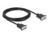 Delock 86825 Serial Cable Rs-232 D-Sub9 Female To Female