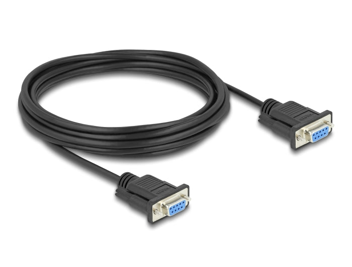 Delock 86826 Serial Cable Rs-232 D-Sub9 Female To Female