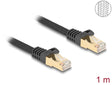 Delock 80317 Rj45 Network Cable With Braided Jacket Cat.6A S/Ftp Plug