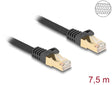 Delock 80321 Rj45 Network Cable With Braided Jacket Cat.6A S/Ftp Plug