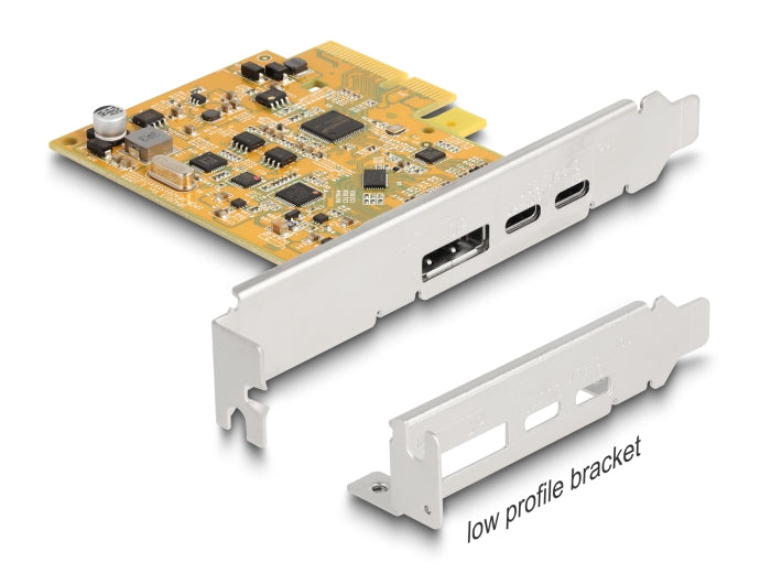 Delock 90161 Pci Express X4 Card To 1 X External Usb Type-C™ 10 Gbps Female