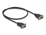 Delock 87839 Serial Cable Rs-232 D-Sub9 Male To Male With Narrow Plug Housing