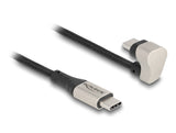 Delock 88160 Usb 2.0 Cable Usb Type-C™ Male To Male 180° Angled 2 M Pd 60 W