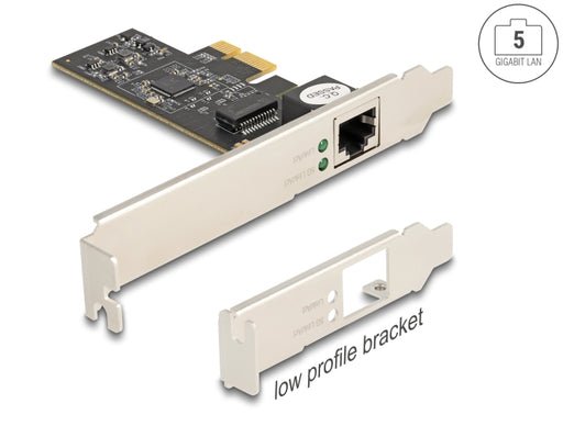 Delock 81260 Pci Express X1 Card To 1 X Rj45 5 Gigabit Lan Rtl8126