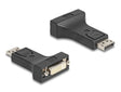 Delock 66615 Adapter Displayport 1.1 Male To Dvi Female Passive Black