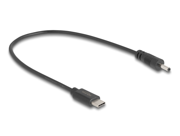 Delock 85403 Usb Type-C™ Power Cable To Dc 3.0 X 1.1 Mm Male 27 Cm