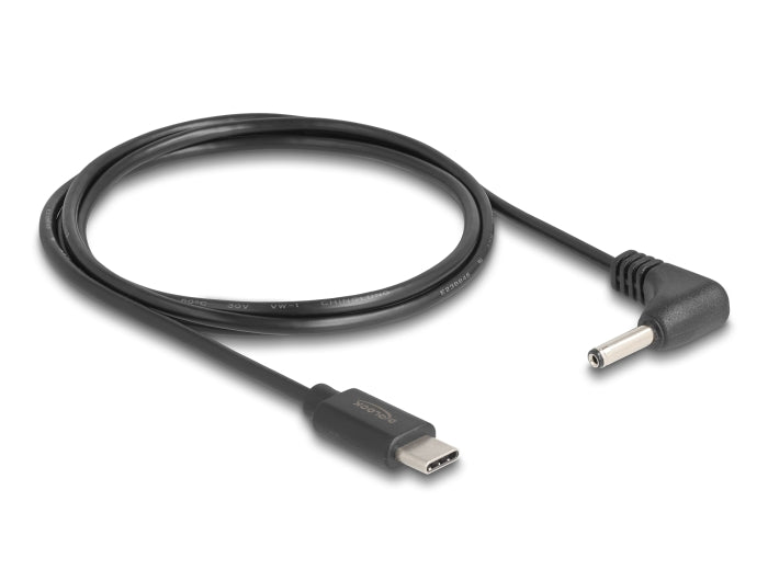 Delock 85393 Usb Type-C™ Power Cable To Dc 3.5 X 1.35 Mm Male Angled 1.5 M