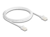 Delock 80360 Rj45 Network Cable Cat.6A Plug To Plug With Robust Latch