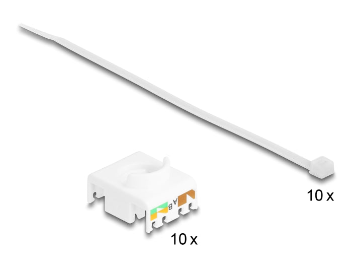 Delock 88111 Keystone Modul Rj45 Jack To Lsa Cat.6A Toolfree